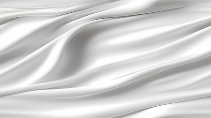 Obraz premium White light interior seamless background, line wave wall in a retro style