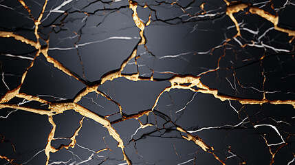 Marble Water Color. Ink Canvas. Black Gold Marble Watercolor. Luxury Abstract Template Background. Seamless Texture.