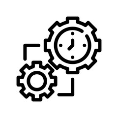 efficiency line icon