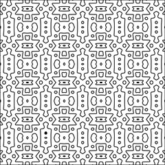 Abstract patterns.Abstract shapes from lines. Vector graphics for design, prints, decoration, cover, textile, digital wallpaper, web background, wrapping paper, clothing, fabric, packaging, cards.
