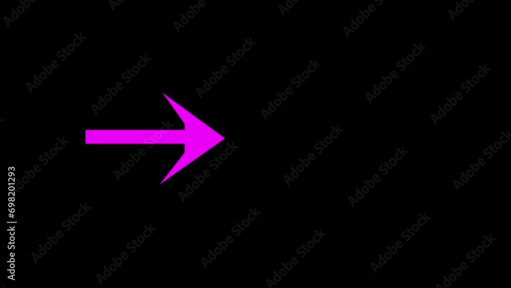 Aufkleber abstract directional arrow line ,signal icon . a moving arrow pointing to the right