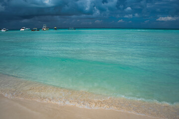 The most beautiful beach of Mexico - Playa Norte on Isla Mujeres
