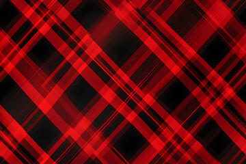 Red black plaid pattern seamless graphic. Tartan Scottish check plaid for flannel shirt, blanket, scarf, throw, duvet cover, upholstery, or other modern retro casual fabric design. - obrazy, fototapety, plakaty