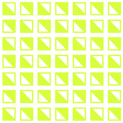 Abstract pattern art design square green  background