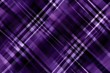 Violet purple plaid pattern seamless graphic. Tartan Scottish check plaid for flannel shirt, blanket, scarf, throw, duvet cover, upholstery, or other modern retro casual fabric design.