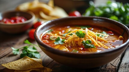 Chicken Tortilla Soup, a delicious dish