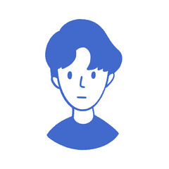 svg smart people doodle element set