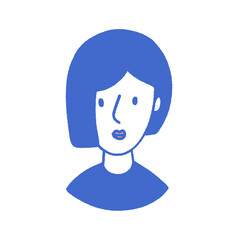 svg smart people doodle element set