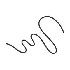svg doodle line shape