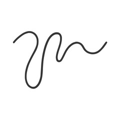 svg doodle line shape