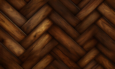 Wooden bauhaus modern parquet seamless pattern background. Repeating decoration geometry for wall