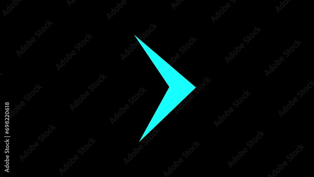 Poster abstract directional arrow line ,signal icon . a moving arrow pointing to the right.