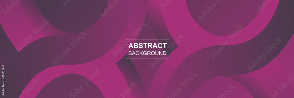 Poster 3d shape curve wave dynamic abstract concept dark purple vector template background design