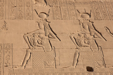 Fototapeta na wymiar Egypt Dendera Temple of Isis