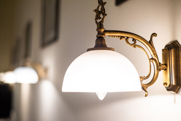 lamp in the bedroom