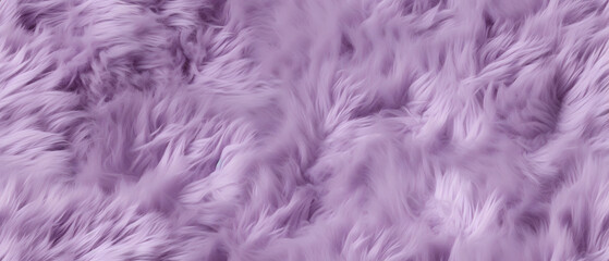 Fototapeta premium Long violet purple fur. Seamless background or texture.