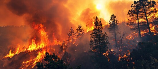 Ongoing fires in various locations: Maui, Hawaii; Canada - Kelowna, Yellowknife; La Orotova, Tenerife - Spain; Candelaria, Turkey - Guimar; Spokane, Washington; Izana.