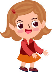 cartoon children back to school