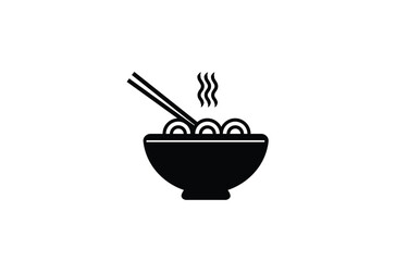 noodle, pasta, spaghetti icon illustration