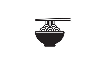 noodle, pasta, spaghetti icon illustration