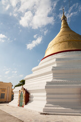 Sagaing hill pagoda, Myanmar - 698275253