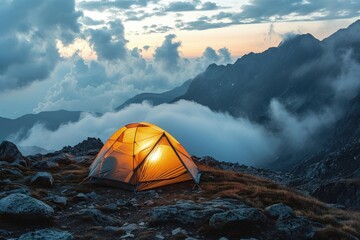 A Serene Camping Experience