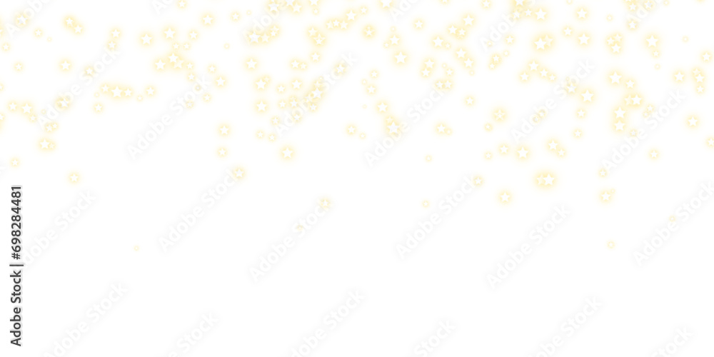 Wall mural star dust fall light effect. vector isolate. only star dust layer