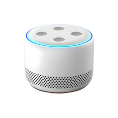Smart Speaker Device (PNG Cutout) isolated on transparent background