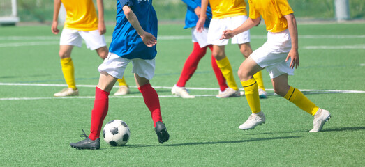 Obraz premium サッカー フットボール