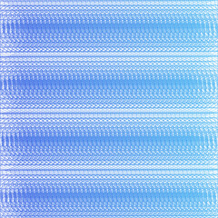 Curved mesh. Curved blue lines on a white background