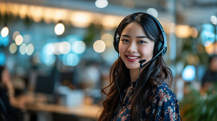 Telemarketer Woman