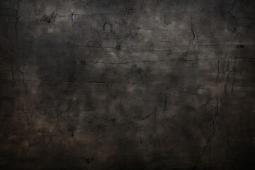 Obraz na płótnie Canvas Simple Black Grunge Background Texture created with Generative AI Technology