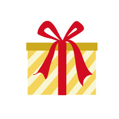 gift box with ribbon