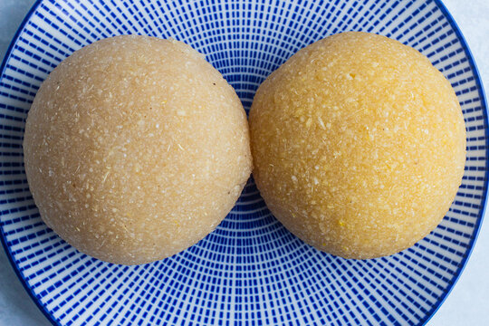 Nigerian Eba, also called garri. A popular Nigerian Swallow. 