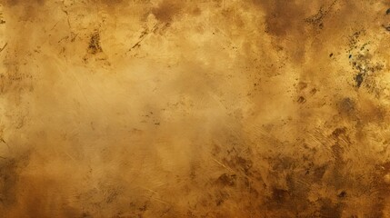 Fototapeta na wymiar Simple Gold Grunge Background Texture created with Generative AI Technology