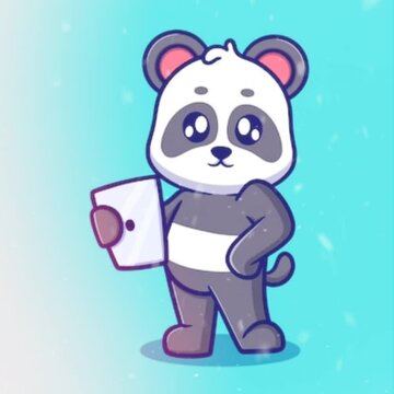 Panda Bear Vector Animation