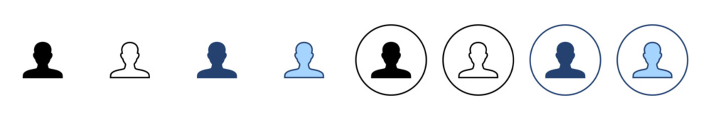 User icon vector. person sign and symbol. people icon.