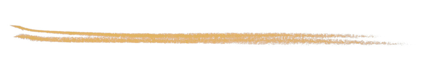 light brown pencil strokes isolated on transparent background