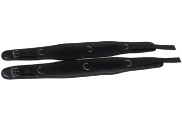 tape used for physical exercises isolated on white background