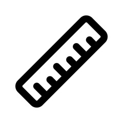 ruler line icon