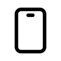 smartphone line icon