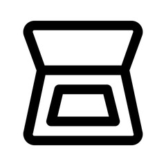 scanner line icon