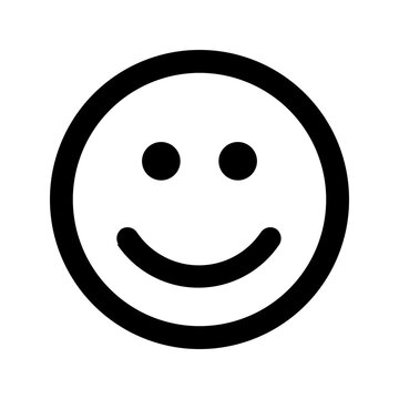 Naklejki smile line icon