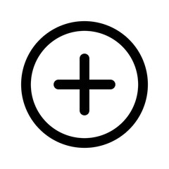 Obraz premium add line icon