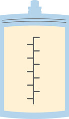 Breastfeeding equipment, breast pump Illustration 