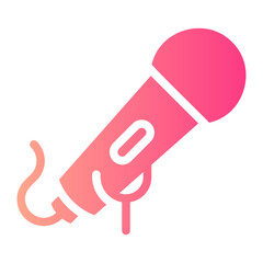 microphone Gradient icon