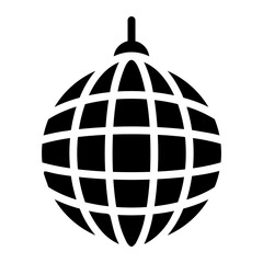 disco ball Solid icon