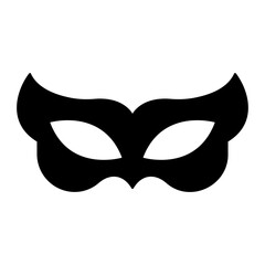 eye mask Solid icon