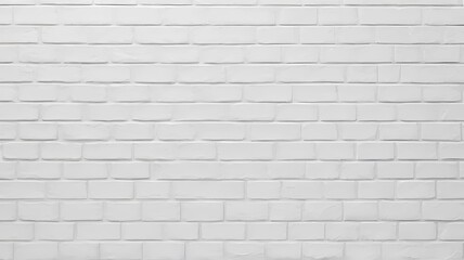 Ground stone tile wall texture, white light brick panorama wide background banner.