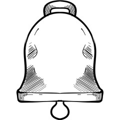 bell handdrawn illustration